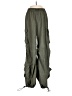 La Bijou 100% Polyester Green Cargo Pants Size S - photo 1