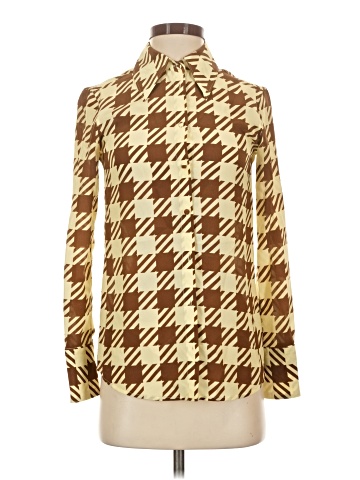 Suistudio Long Sleeve Silk Top (view 1)
