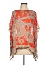 Talbots Orange Poncho Size L - photo 1