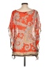 Talbots Orange Poncho Size L - photo 2