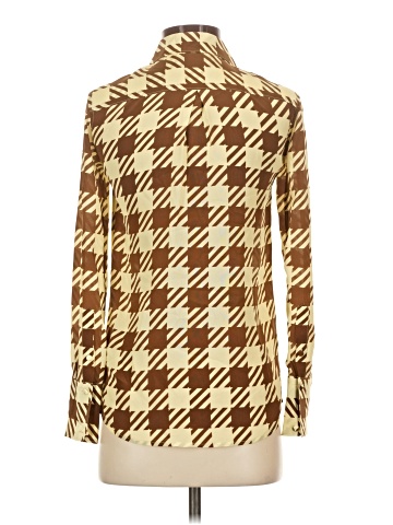 Suistudio Long Sleeve Silk Top (view 2)