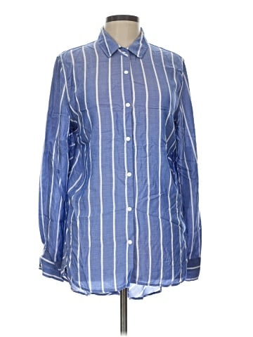 Max Studio Long Sleeve Button-Down Shirt (view 1)