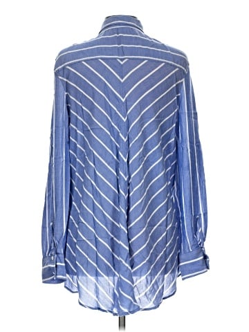 Max Studio Long Sleeve Button-Down Shirt (view 2)