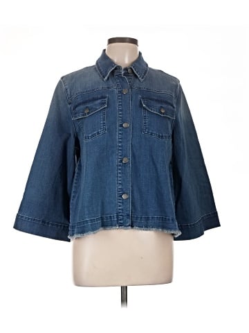 Isaac Mizrahi LIVE! 3/4 Sleeve Button-Down Shirt (view 1)