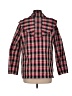 St. John 100% Polyester Plaid Checkered-gingham Pink Red Jacket Size 6 - photo 2