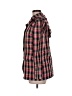 St. John 100% Polyester Plaid Checkered-gingham Pink Red Jacket Size 6 - photo 5