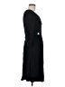 Nine West Solid Black Casual Dress Size 6 - photo 4
