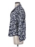 Old Navy Floral Blue Long Sleeve Button-Down Shirt Size S - photo 5