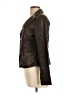 Armani Collezioni 100% Leather Brown Leather Jacket Size 10 - photo 5