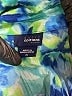 Basic Editions 100% Polyester Tropical Blue 3/4 Sleeve Blouse Size 2X - photo 7