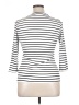 Green Envelope Stripes White 3/4 Sleeve T-Shirt Size XL - photo 2