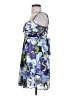 Iz Byer 100% Polyester Tropical Blue Cocktail Dress Size XS - photo 5