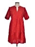GOODTHREADS Red Casual Dress Size L - photo 1