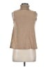 Zara Tan Short Sleeve Turtleneck Size M - photo 1