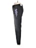 White House Black Market Graphic Gray Jeans Size 6 - photo 5