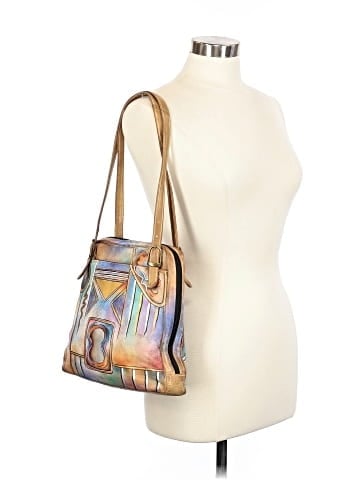 Anuschka Leather Shoulder Bag (view 2)