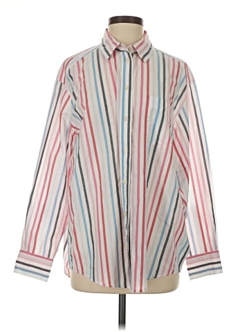 Gap Long Sleeve Button-Down Shirt (view 1)