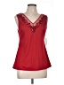 Cinema Etoile Red Sleeveless Blouse Size L - photo 1