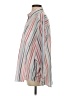 Gap 100% Cotton Stripes Silver Long Sleeve Button-Down Shirt Size S - photo 5
