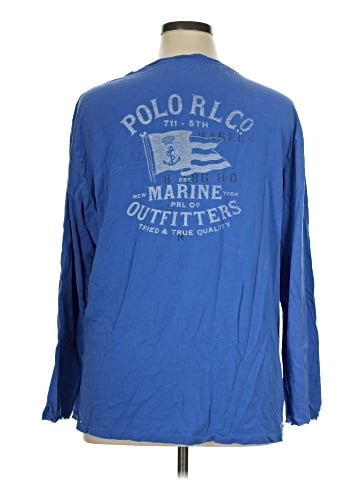 Polo by Ralph Lauren 3/4 Sleeve T-Shirt (view 2)