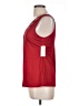 Cinema Etoile Red Sleeveless Blouse Size L - photo 5