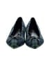 J.Crew Factory Store Plaid Green Flats Size 6 1/2 - photo 2