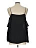 ASOS 100% Polyester Black Sleeveless Blouse Size 10 - photo 2