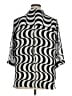 Rose + Olive Chevron-herringbone Silver 3/4 Sleeve Button-Down Shirt Size 1X - photo 2