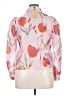 Bailey 44 Floral Pink 3/4 Sleeve Blouse Size L - photo 2