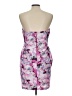 ASOS Print Purple Cocktail Dress Size 12 - photo 2