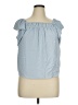 Monteau 100% Polyester Blue Sleeveless Blouse Size XL - photo 1