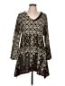 Win Win Paisley Brown Casual Dress Size Lg - XL - photo 1