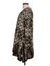 Win Win Paisley Brown Casual Dress Size Lg - XL - photo 5