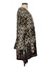 Win Win Paisley Brown Casual Dress Size Lg - XL - photo 4