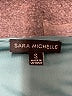 Sara Michelle Teal Short Sleeve Blouse Size S - photo 7