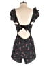 Amuse Society Hearts Black Romper Size S - photo 2