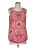 Rose + Olive 100% Polyester Pink Sleeveless Blouse Size L - photo 1