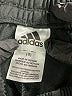 Adidas 100% Polyester Black Track Pants Size 8 - photo 3