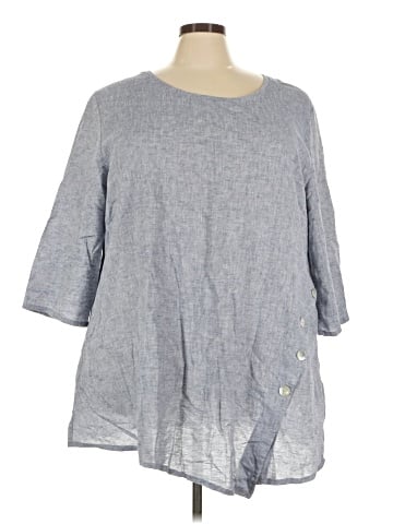 Jones New York Long Sleeve Blouse (view 1)