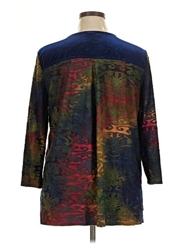 Calessa 3/4 Sleeve Blouse (view 2)