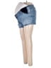 Isabel Maternity Blue Denim Shorts Size 8 Maternity - photo 1