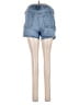 Isabel Maternity Blue Denim Shorts Size 8 Maternity - photo 2