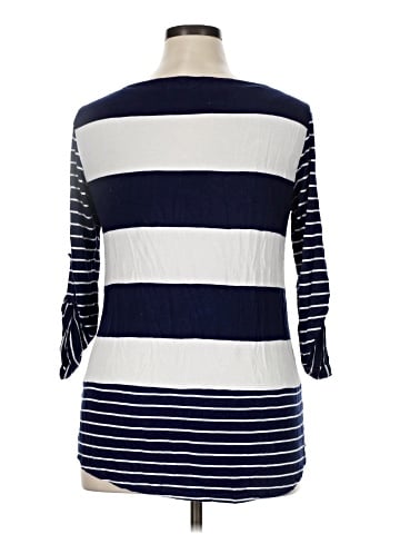 Cable & Gauge 3/4 Sleeve T-Shirt (view 2)