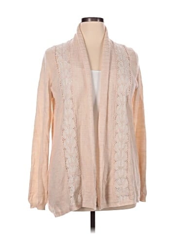 Knitted & Knotted Wool Cardigan (view 1)