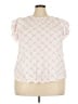 Peach 100% Rayon Pink Sleeveless Blouse Size 3X - photo 1
