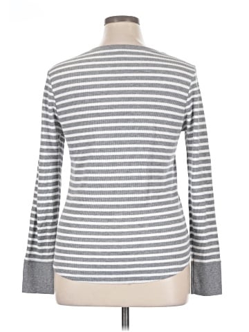 Faded Glory Long Sleeve Henley (view 2)