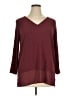 MICHAEL Michael Kors Burgundy 3/4 Sleeve Blouse Size XL - photo 1