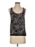 Eight Sixty 100% Polyester Black Sleeveless Top Size S - photo 1