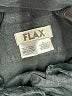 Flax 100% Linen Black Jacket Size 10 (M) - photo 6