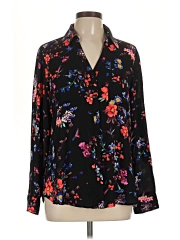 Express Outlet Long Sleeve Blouse (view 1)